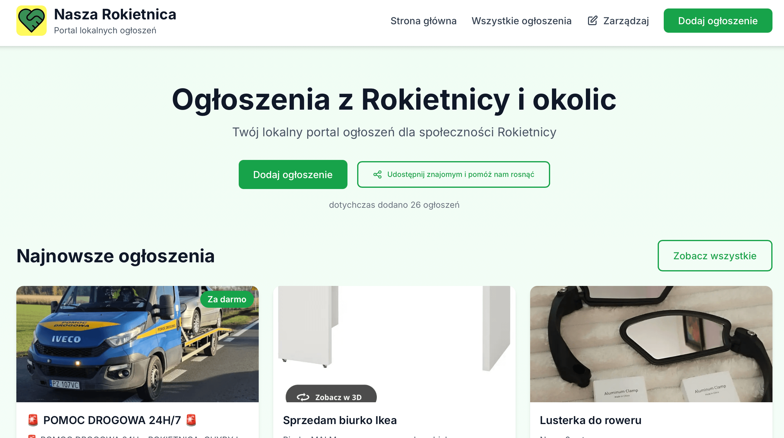 Visual representing the startup Nasza Rokietnica