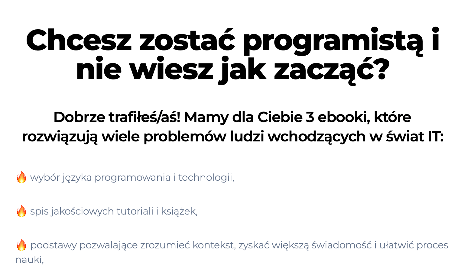 Visual representing the startup Zostanę Programistą