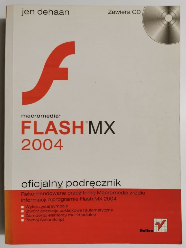 Cover of educational book on Macromedia Flash MX – beginner's guide to Flash animation and design