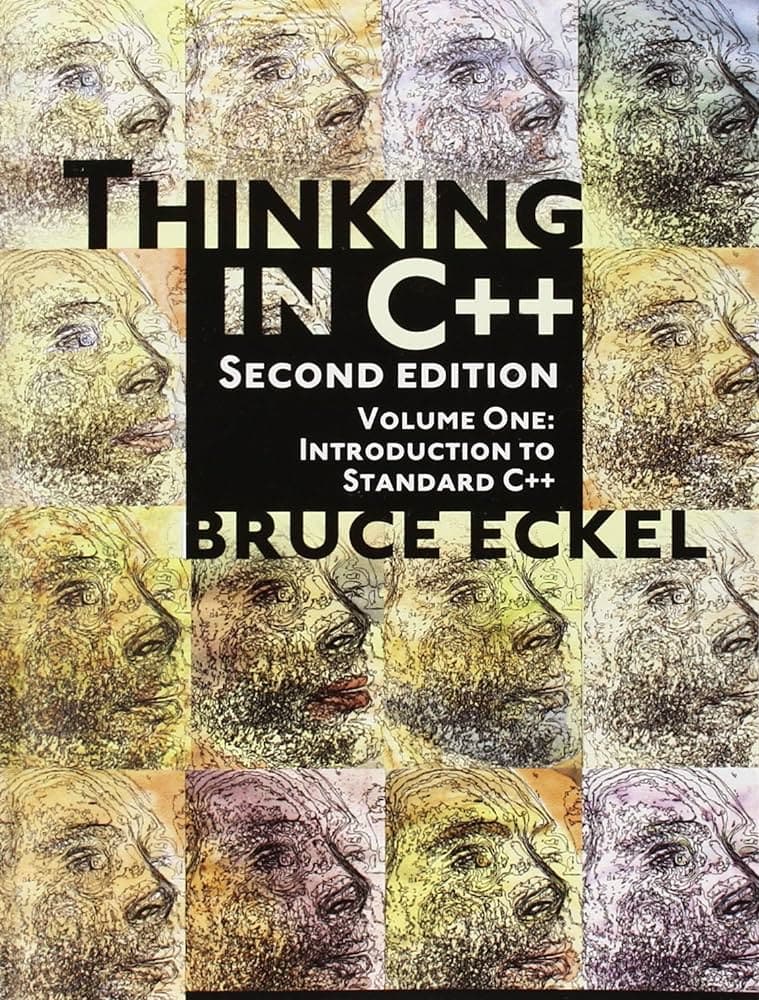 Thinking in C++ book cover – advanced C++ programming guide by Bruce Eckel