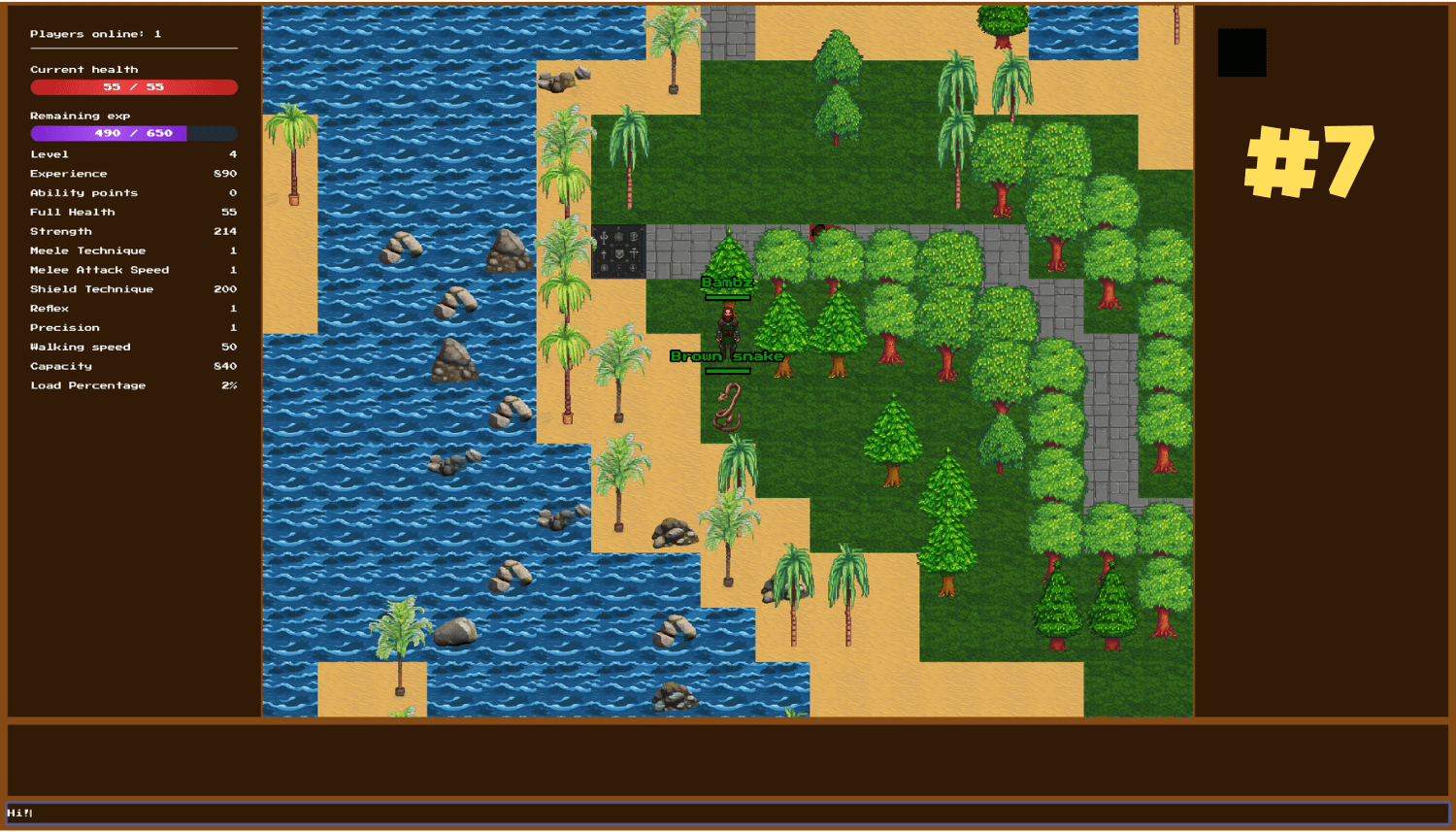Grafika przedstawiająca startup o nazwie Building an indie MMORPG – part 7: Login, database persistence, monsters, items and obstacles